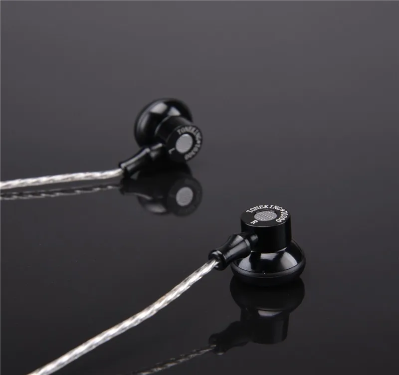 Original Go Pro MusicMaker TO300 In Ear Earphone High Impedance 300ohm Flat Head Plug Hifi DJ Earburd TONEKING Alloy Tune Earset