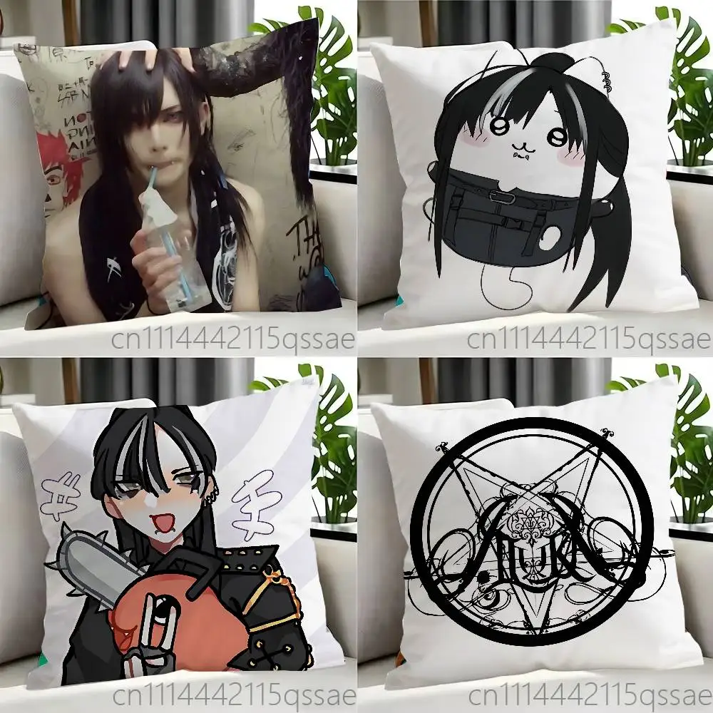 J-JILUKA Band Pillow case Printed Polyester Throw Pillow Cover Decorative Sofa Cushion Pillowslip Home Decor