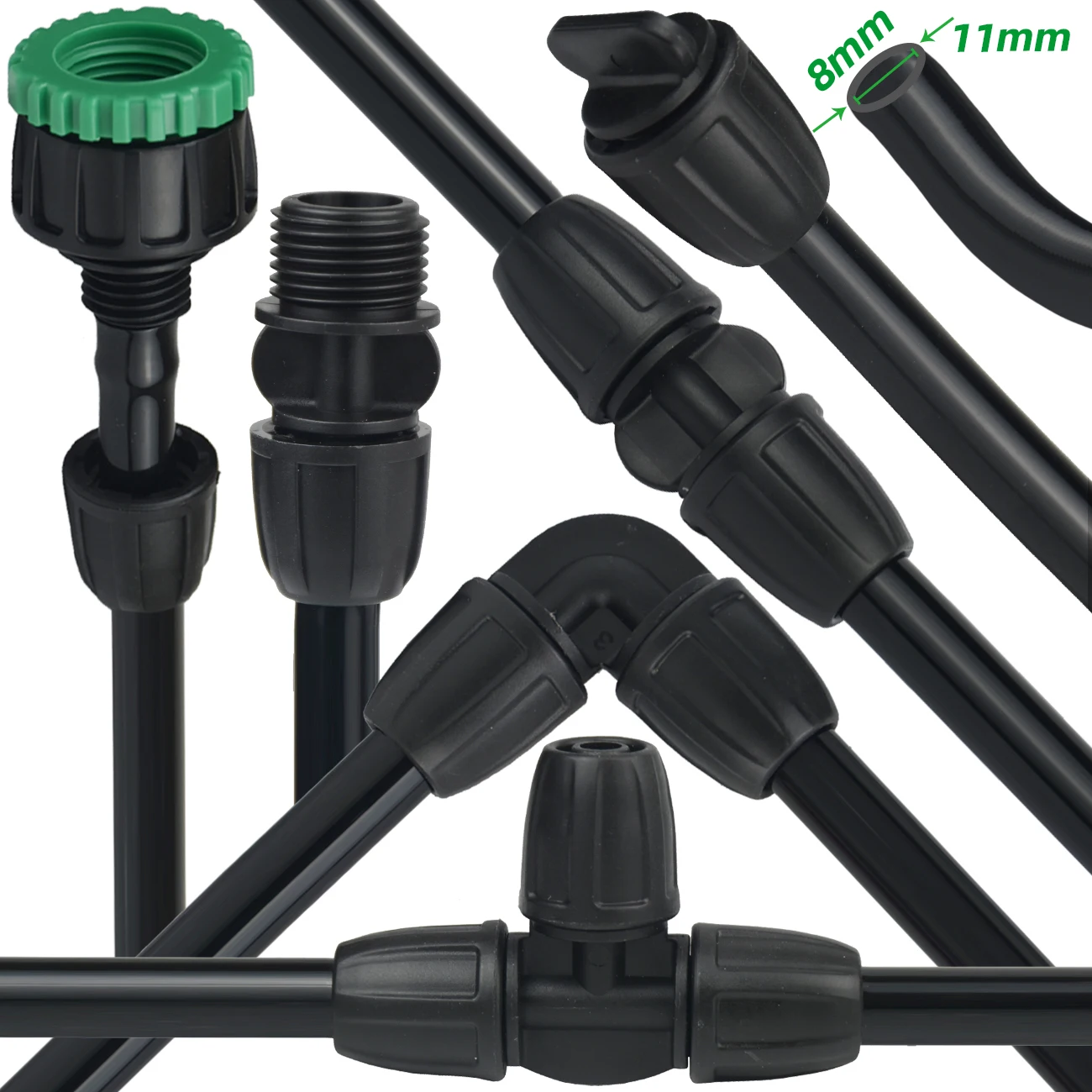 KESLA Garden Drip Irrigation Connector 3/8