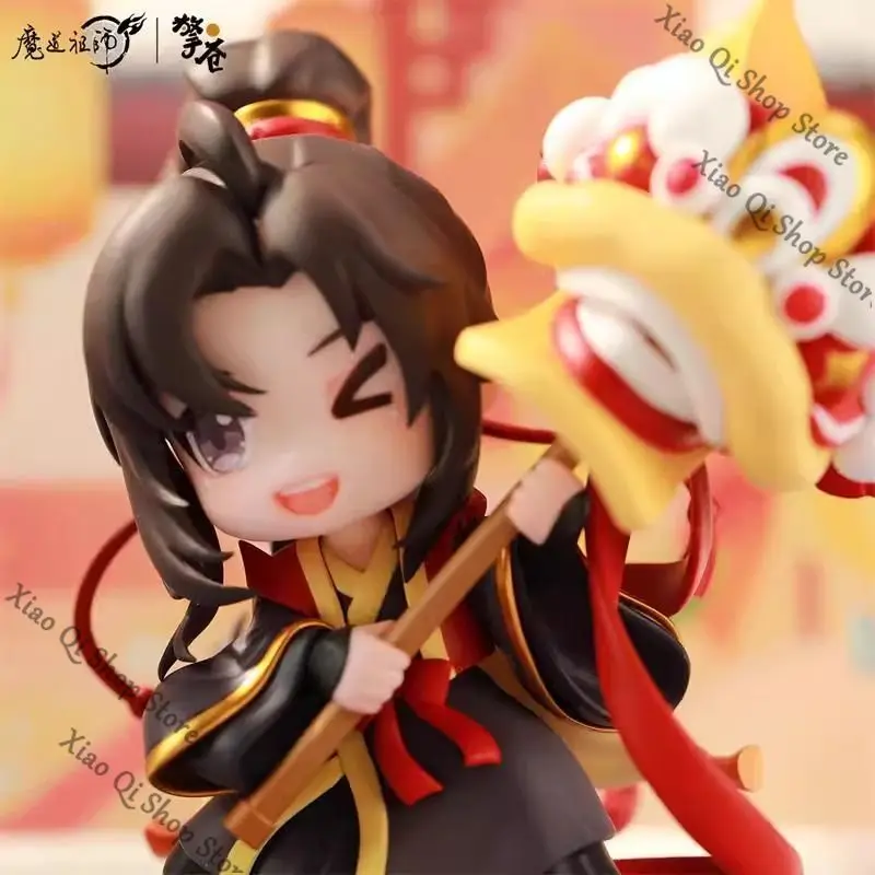 official Genuine Grandmaster of Demonic Cultivation WeiWuXian LanWangJi Q version handmade model  Anime ambitus desktop ornament
