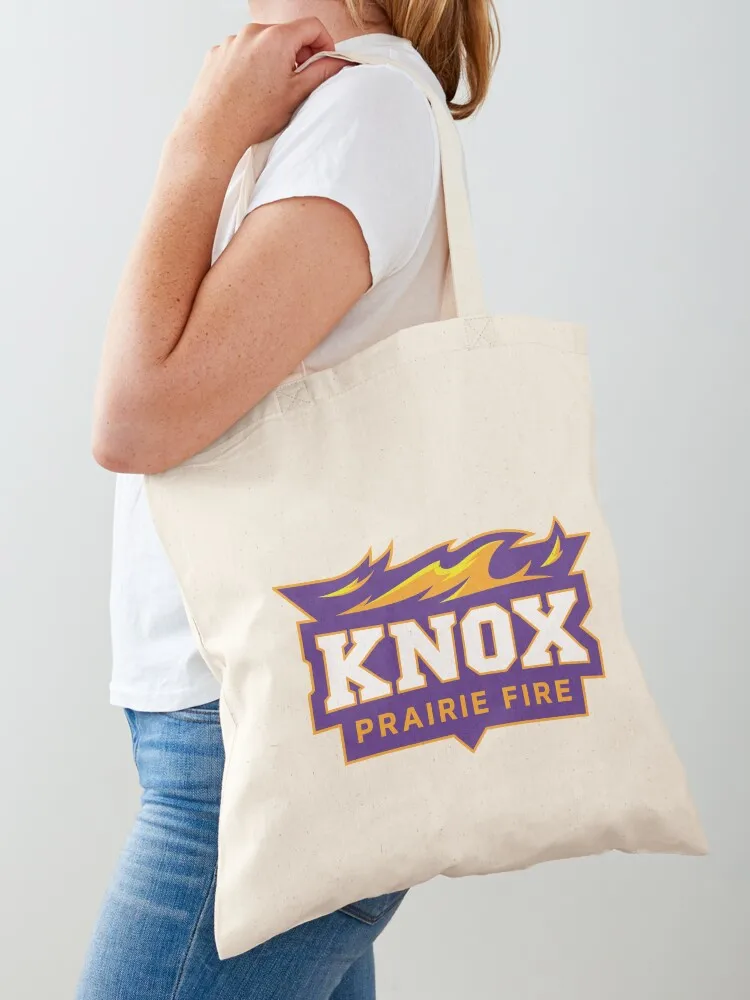 

Knox College Knox -Prairie Fire Tote Bag custom bags large size bags Cloth bag custom canvas bag