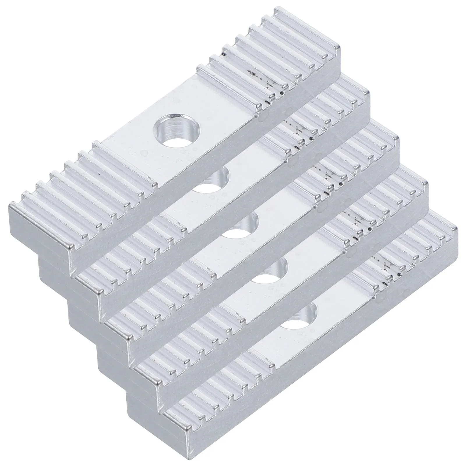 

5Pcs Oxidation Treatment Aluminium Alloy 3D Printer Timing Belt Gear Clamp Clamp Mount Block Long-Lasting Accessory