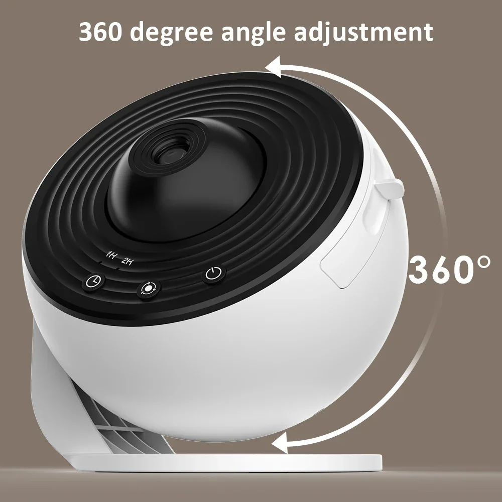 Galaxy Projector Starry Sky Projector LED 360° Rotate For Kids Bedroom Valentines Day Gift Wedding Decorative Aurora Night Light