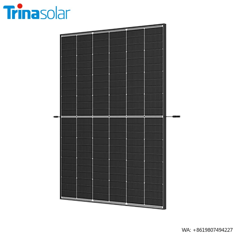 Фото Солнечные панели Trina TSM-NEG9R.28, 455 Вт, 450 Вт, черная рама, Vertex S N-Type, двойное стекло.