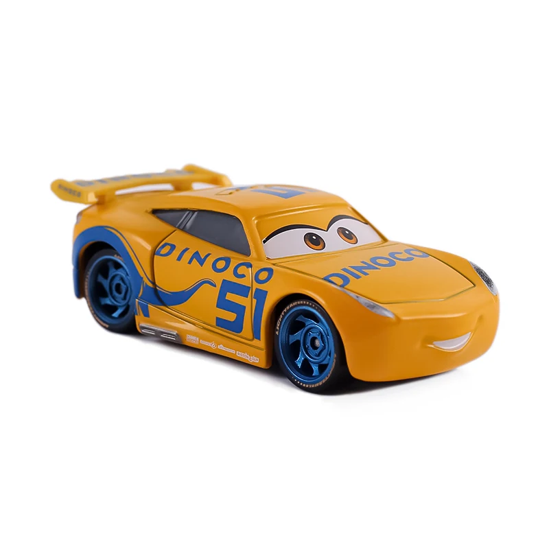 Disney Pixar Cars 2 Cars 3 Cappuccino 51 Cool Sister Cruz Ramirez Mater Jackson Alloy Metal Model Kids Toys Children's Gifts