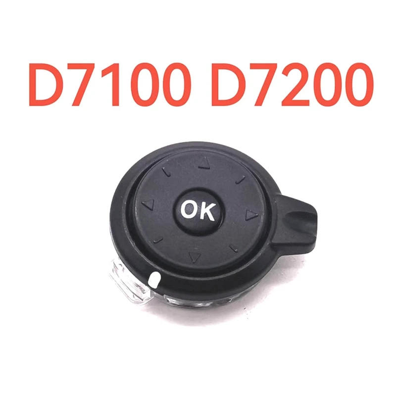 D7100 D7200 OK ปุ่มของฝาครอบด้านหลังชิ้นส่วนอะไหล่สำหรับ Nikon สำหรับซ่อมกล้อง