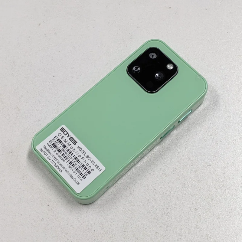 SOYES XS13 Android هاتف ذكي صغير 2.5 بوصة MTK رباعي النواة 2GB RAM 16GB ROM 5MP كاميرا مزدوجة SIM المزدوج الاستعداد 3G بطاقة الجيب الهاتف