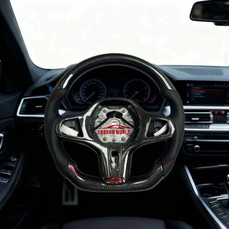 

For BMW G11G12 G30 G31 G32 G38 G20 G29 G22 G21G42 G80 G81 G82 Customized Carbon Fiber Sports Steering Wheel