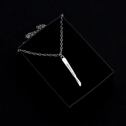 Scalpel Shape Pendant Necklace Women Men Link Chain Medical Fashion Jewelry for Nurse/Doctor/Intern Great Chemistry Jewelry Gift