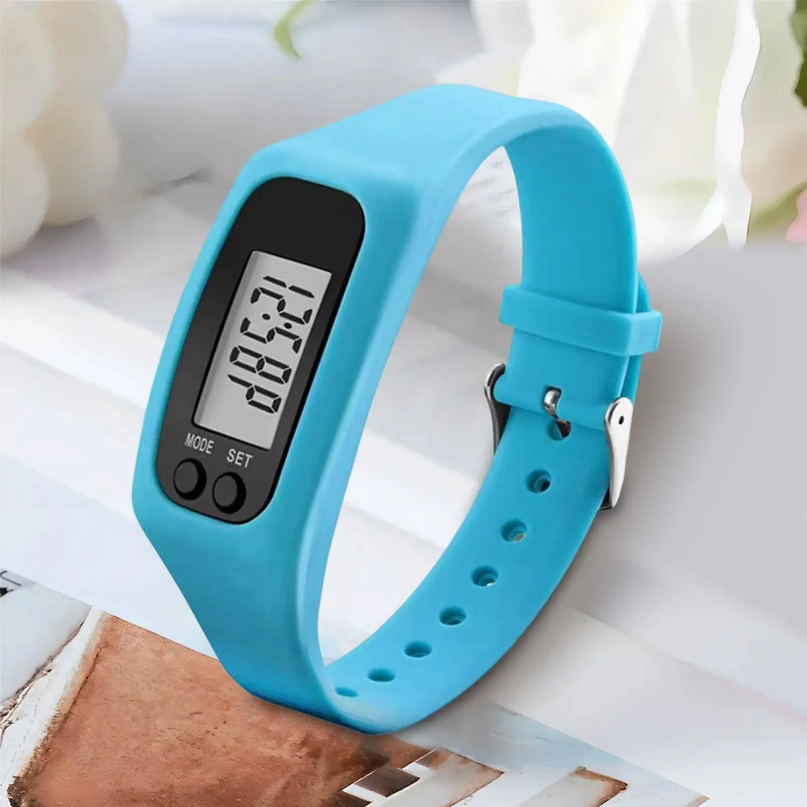 Step Counter Watch Step and Calorie Counting Running Mile Counter for Women Men Adults Runners Joggers Athletes Trainers Walking