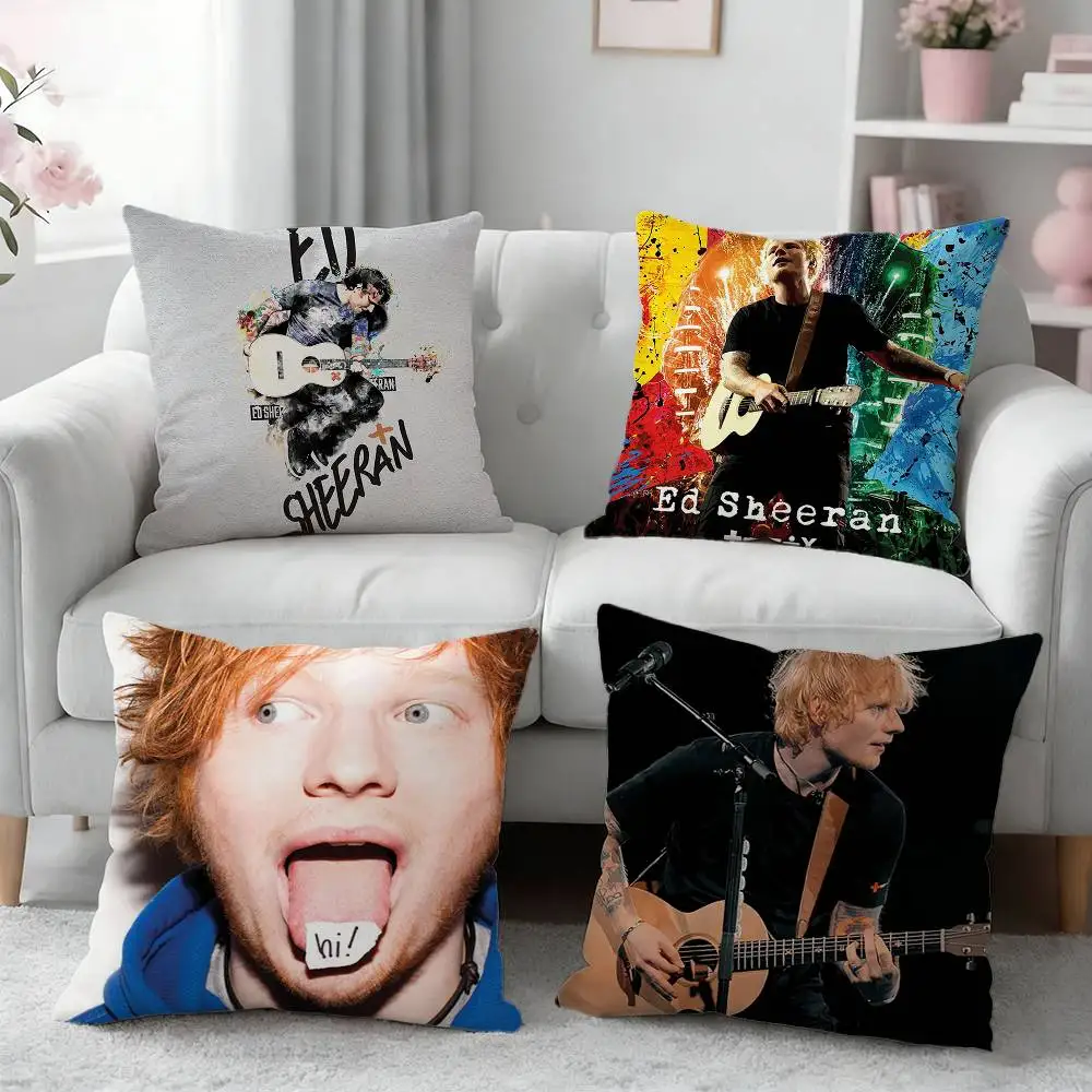 

Ed S-Sheeran Albums Pillow Case Cushion Cover Throw Pillow Case For Car Sofa