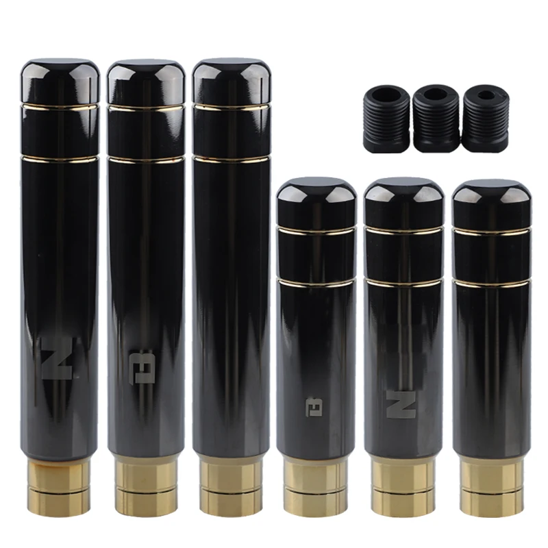 

13cm18cm Car Gear Shift Knob Aluminum Alloy JDM Shifter Lever Stick Head Auto Manual Gearstick For Automatic Universal With Logo