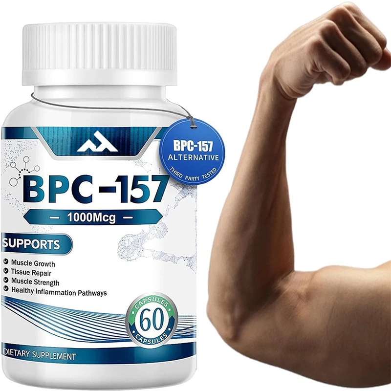 BPC-157 Supplement Capsule 1000mcg, A New Protective Compound That Promotes Muscle Recovery and Tissue Repair, Non GMO