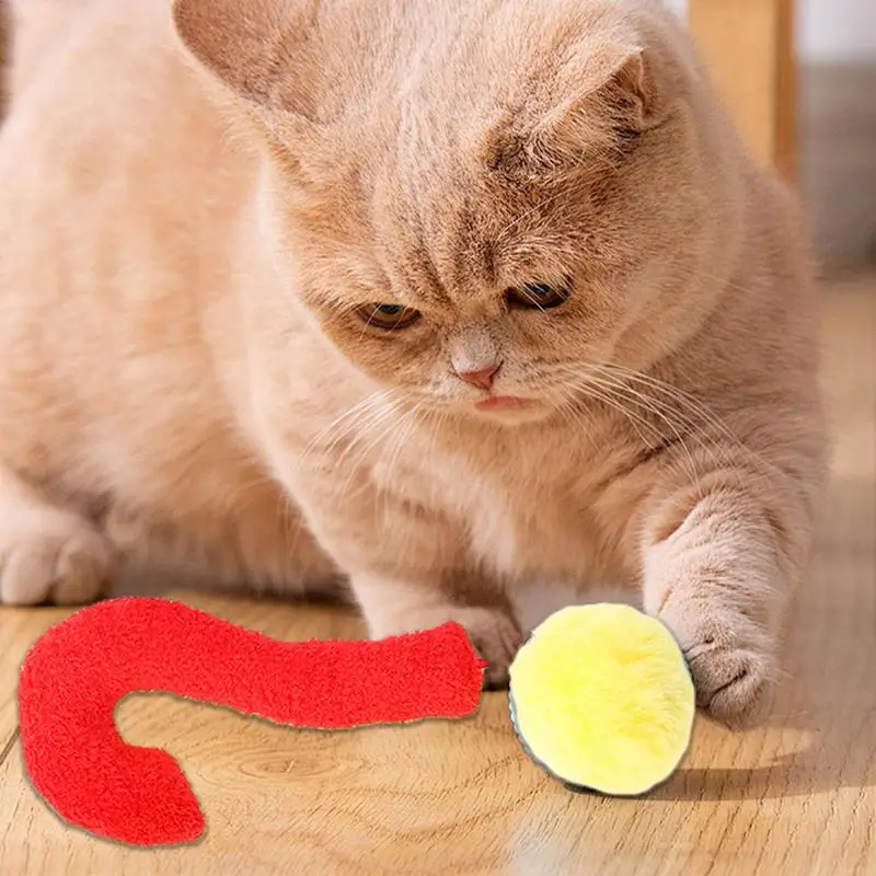 Cat Toys With Catnip Cute Novel Cat Plush Toy Indoor Cat Toys Home Funny Stuffed Cat Toy Interactive Cat Toy For Indoor Outdoor