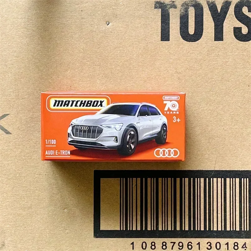 Original Matchbox Car Alloy 1:64 Diecast New Tesla Colol Box 70th Anniversary Model Engineering Vehicle Toys for Boys Collector