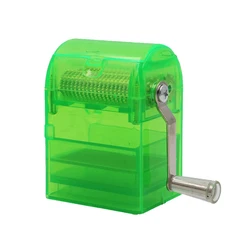 New Hand Shake Herb Grinder Grass Cutter with Tobacco Storage Box Muller Shredder Smoking Accessories Hand Shake Crank Crusher