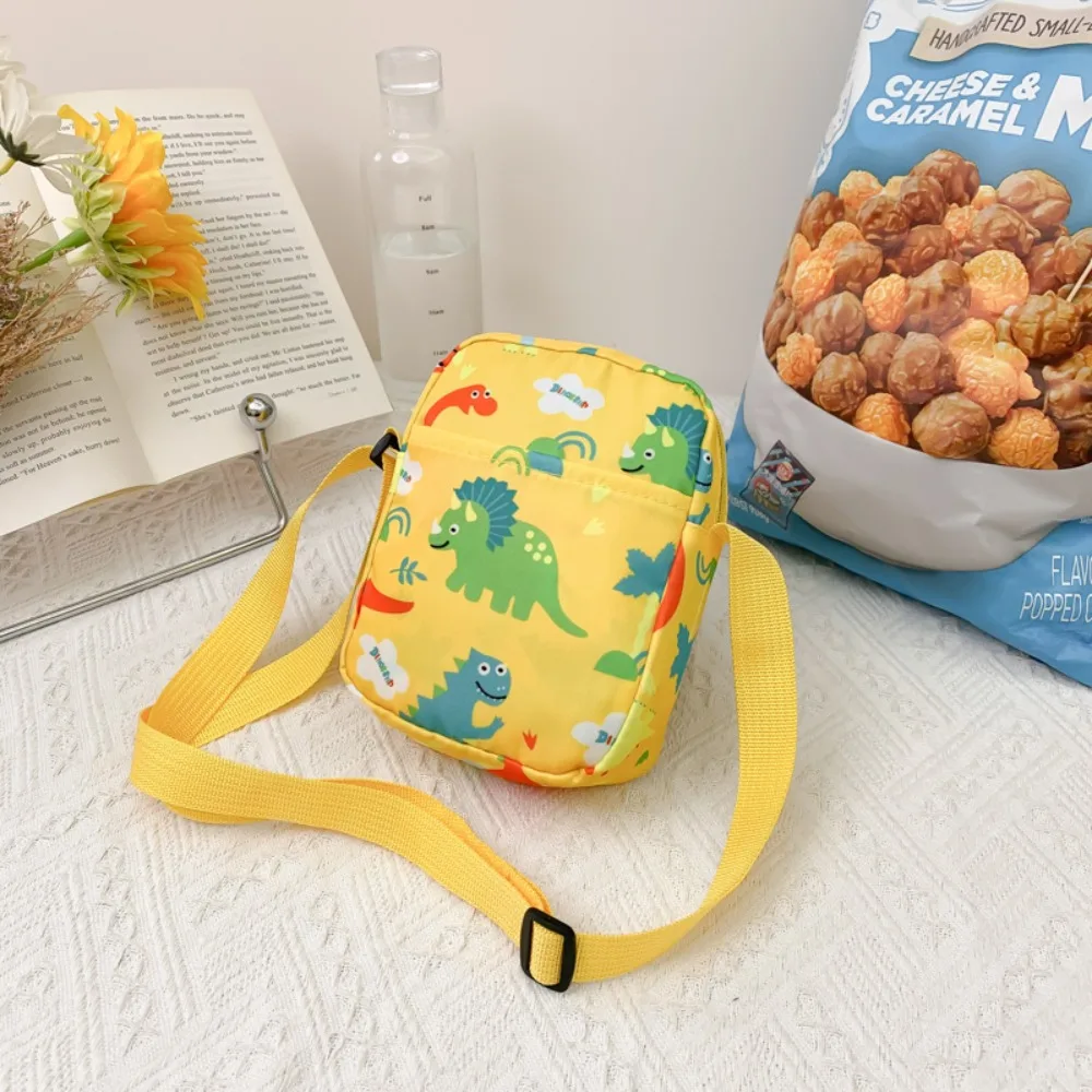 New Canvas Dinosaur Shoulder Bags Cute Cartoon Cosmetic Bag Makeup Bag Men Women