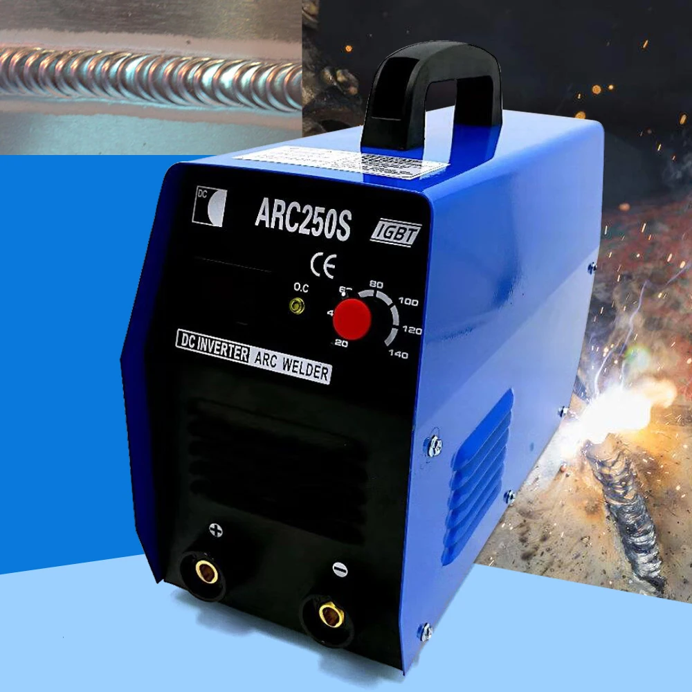 ARC-250S 250-Amp Electric Stick Welder MMA ARC Inverter IGBT DC Welding Machine