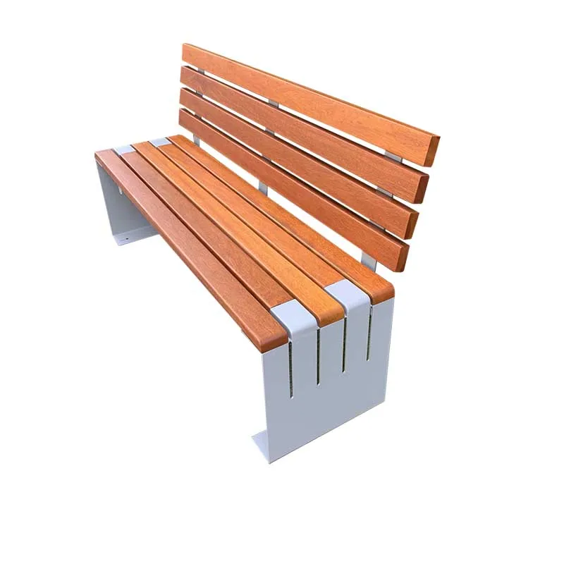 

Outdoor bench preservative wood backrest