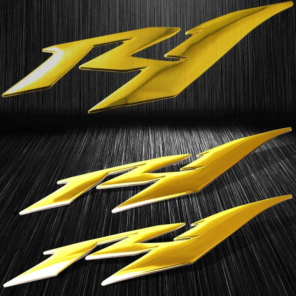Reflective Motorcycle Wheels Fairing Helmet Tank Pad Decoration Logo Accessories Stickers Decals for YAMAHA YZF-R1 R1 YZF1000
