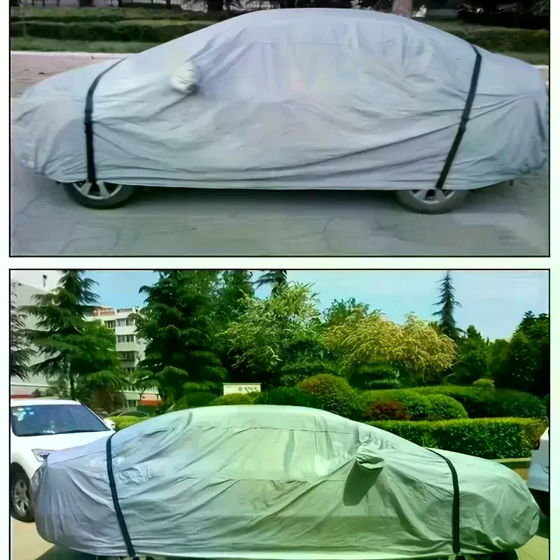 2Pcs Car Cover Windproof Strap Adjustable Vehicle Cover Secure Protector Strap Sturdy Heavy Wind Car Cover Fixing Rope