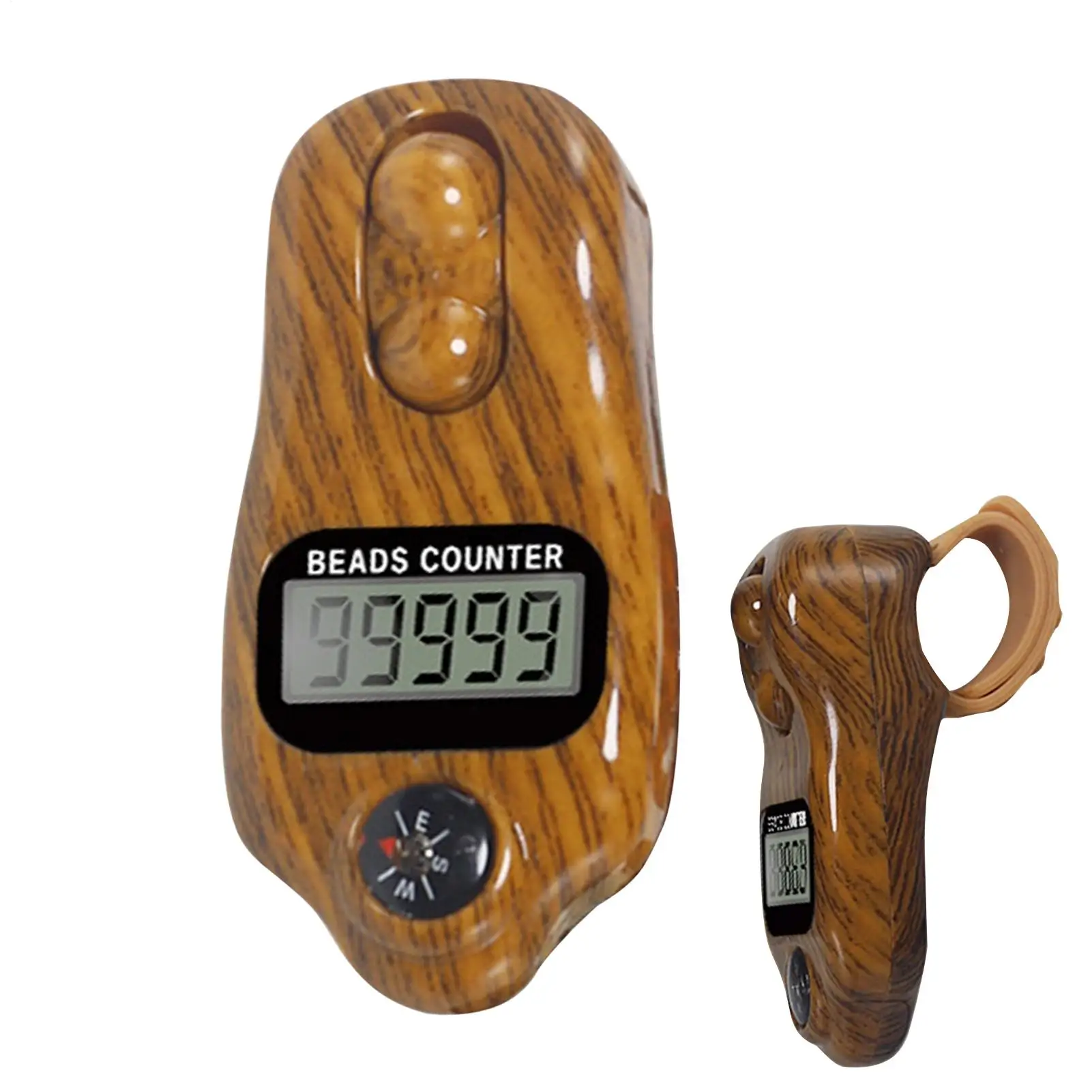 Einstellbarer elektronischer Perlenzähler-Clicker – digitales Zählgerät zur Stressabbau, Yoga, Meditation, Gebet im Freien
