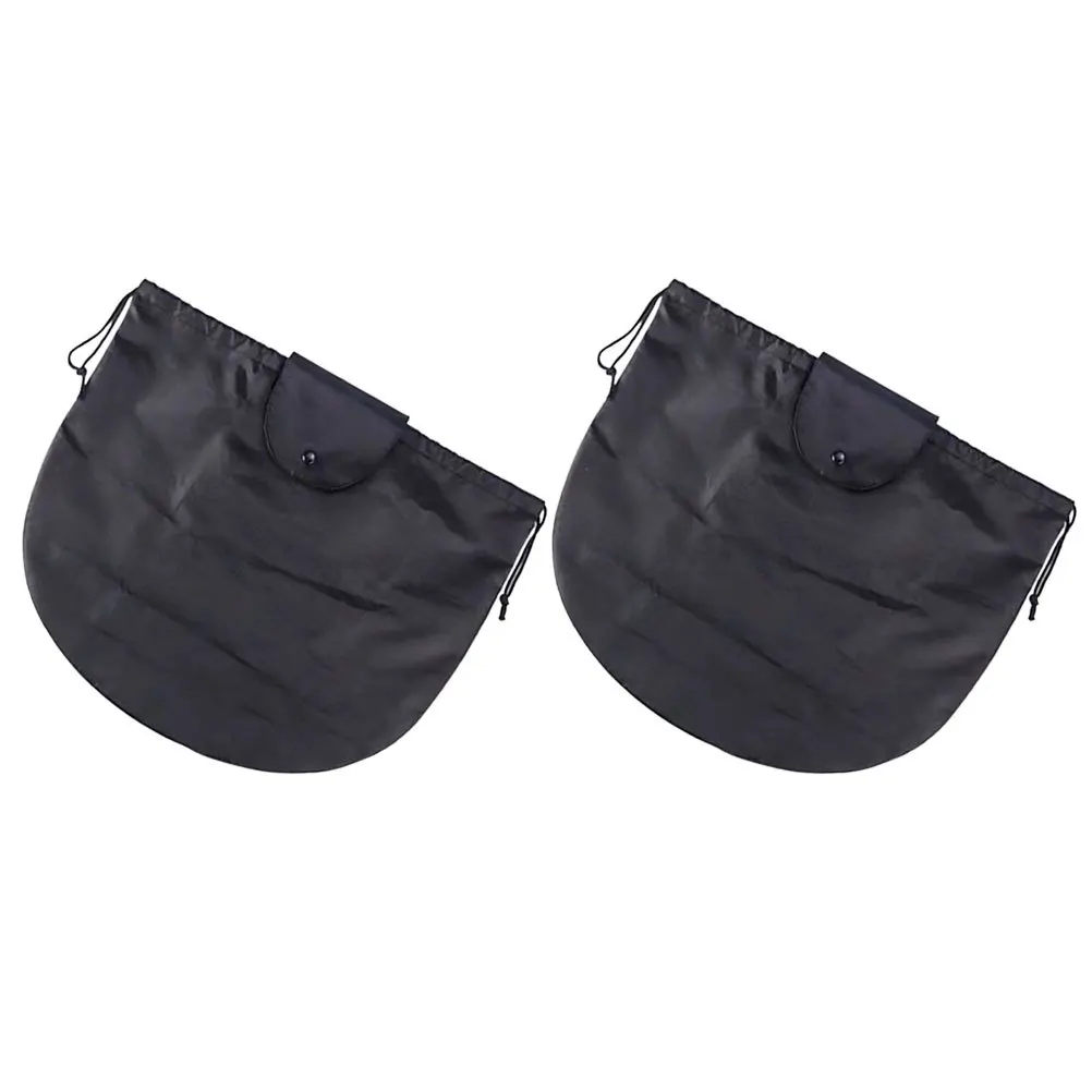 

2pcs Storage Bag Portable Motorcycle Pouch Drawstring Design For Cycling Travel Sports Bicycles Bag Motorcycle