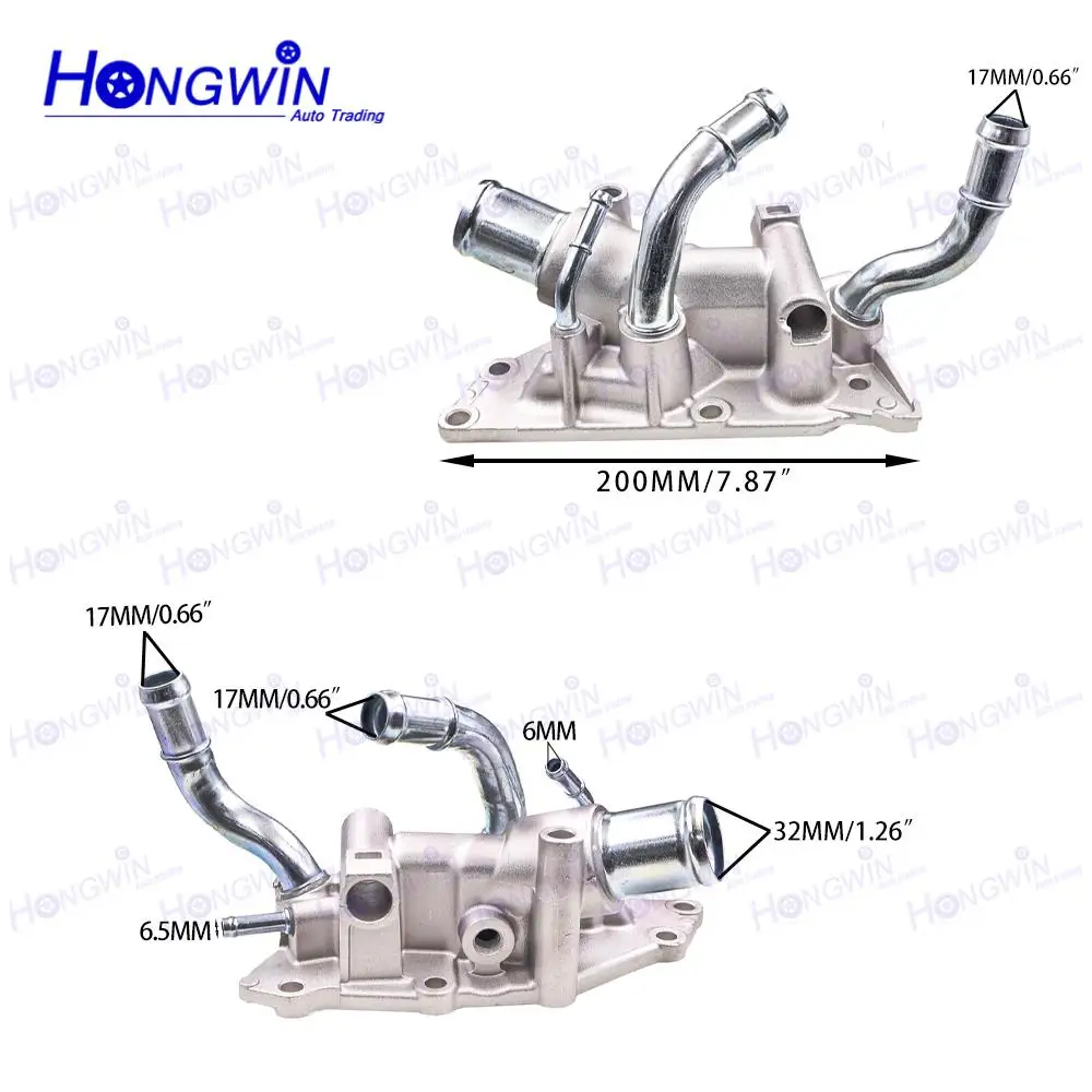 Alloggiamento del termostato del liquido di raffreddamento per Nissan AD Latio Micra NV200 Tiida Latio Versa Berlina QASHQAI 11060-BC20A 11060BC20A 11060 BC20C