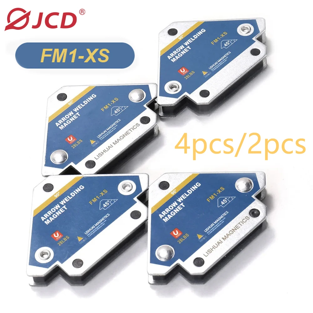 

4pcs/2pcs 25KG Magnetic Welding Holders Angle Solder Arrow Magnet Weld Fixer Positioner Ferrite Holding Auxiliary Locator Tools