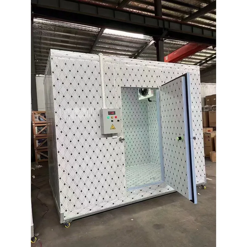 

Ized Cold Room System Mobile Container Cold Room Industrial Cold Room Door Condenser Unit For Meat Storage