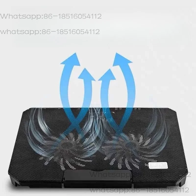 

Laptop cooling pad,suitable for 12-17 inch laptop cooler lifting bracket folding silent air-cooled desktop computer cooling base