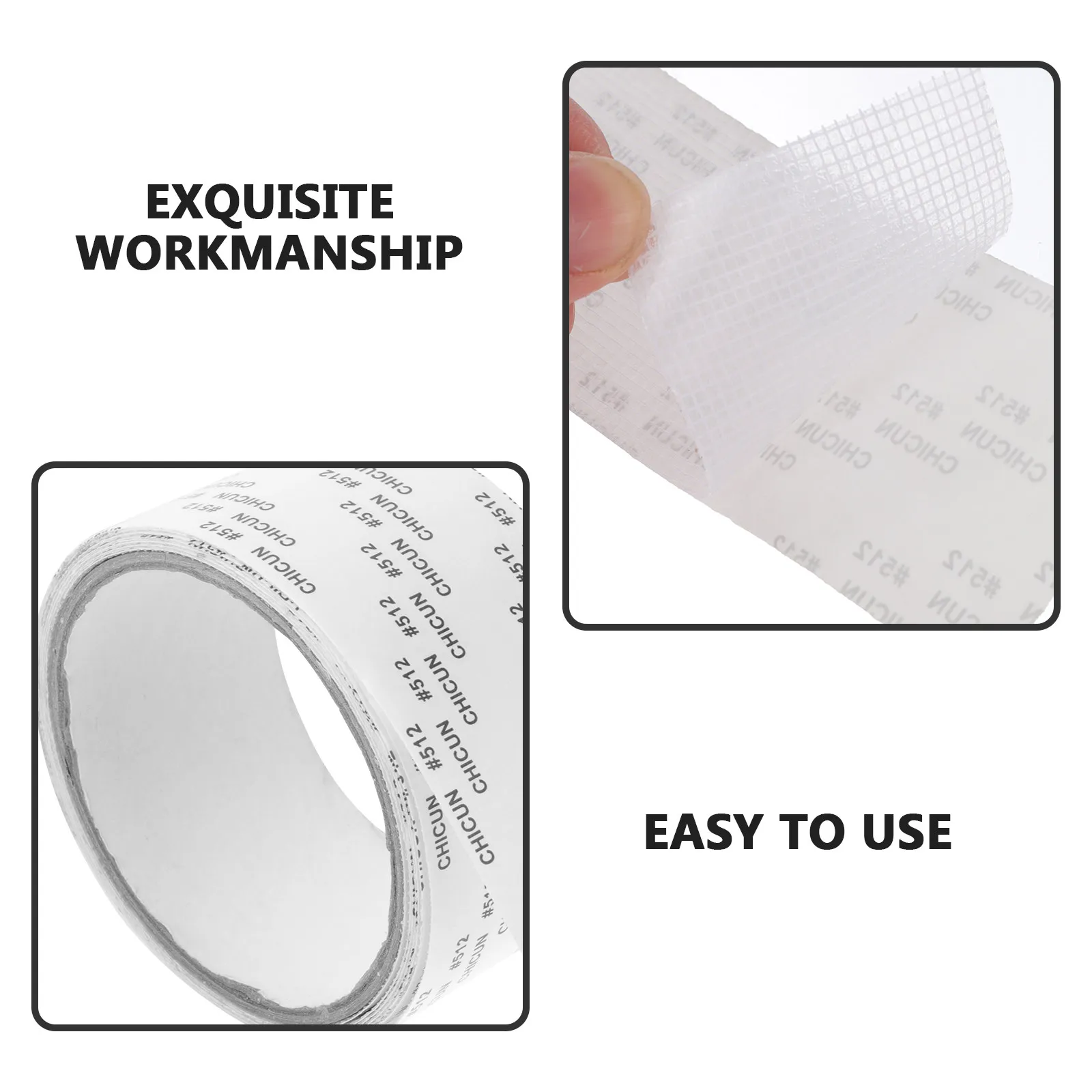 2Pcs Heavy Duty Window Screen Nets Repair Patches Cuttable Lightweight Fresh Air Flow Home Window Door Screen Repair