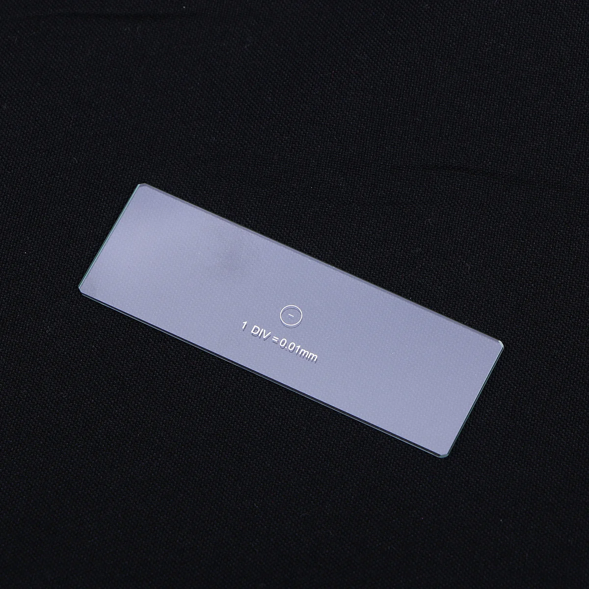 

Precision 0.01Mm Stage Micrometer 1Mm Scale Microscope Camera Calibration Slide Microscope Accessories For Measurement Teaching