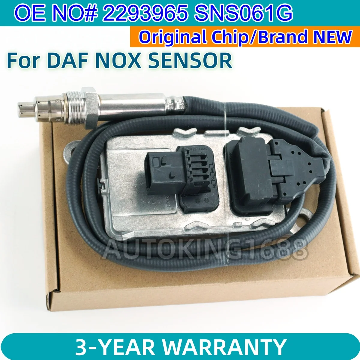 2293965 SNS0061G 24V High Quality Nitrogen Oxygen Nox Sensor For DAF Truck for Mitsubishi Fuso Truck Diesel Engine SCR Emission