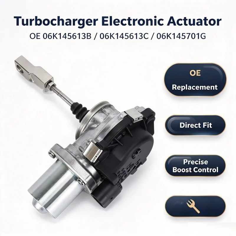 06K145613B 06K145613C 06K145701G Turbocharger Actuator, Turbo Electric Wastegate Actuator for VW, forAudi,for Porsche