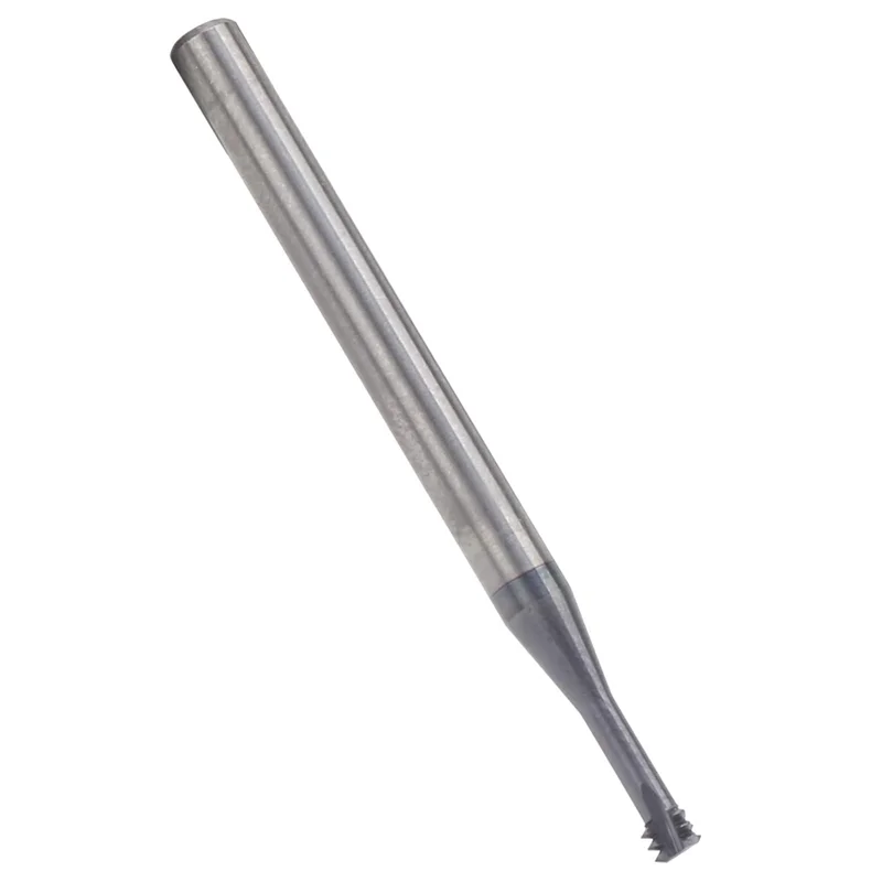 

A01F-Резьбовая фреза с 3 зубьями, метрическая 60 ° Стальные режущие инструменты с ЧПУ M4x0,7Xd4x50, фрезы для резьбы со спиральной канавкой