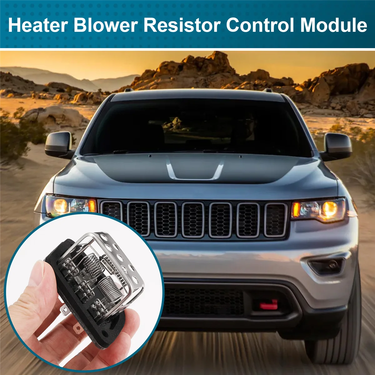 55036000 Heater Blower Motor Fan Resistor Control Module for Chrysler Jeep CHEROKEE Car AccessoriesJAS