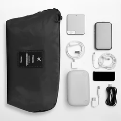 Travel Cable Organizer Pouch Digital Electronic Accessories Carry Case Portable Waterproof All-in-One for Cord Charger EarPhone