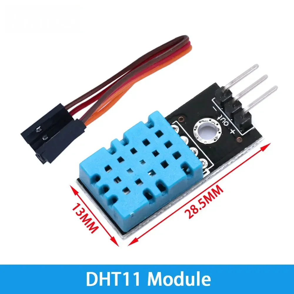 DHT22/AM2302/DHT11/DHT12/AM2320 وحدة استشعار درجة الحرارة والرطوبة الرقمية - طاقة منخفضة للغاية 4 دبابيس لاردوينو