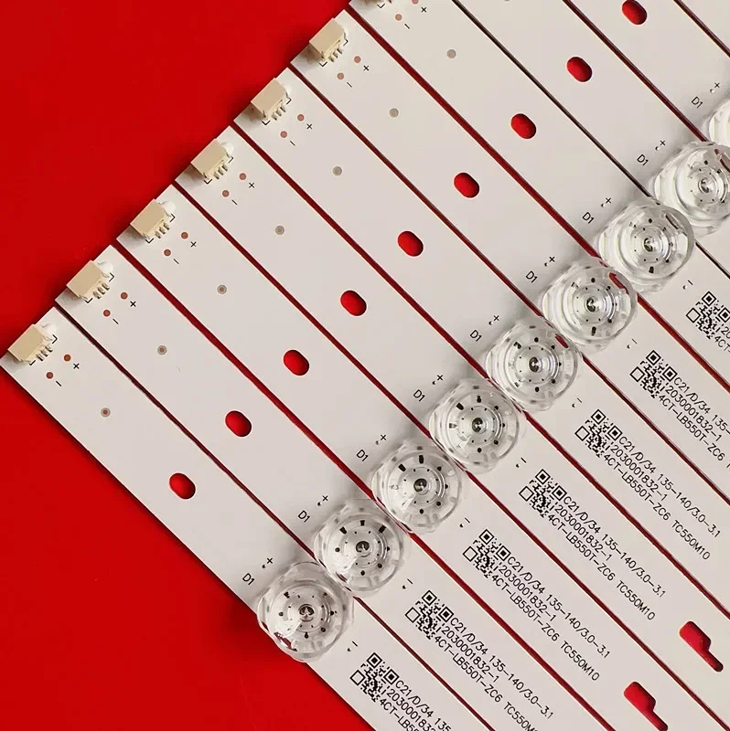 LED قطاع 5 مصباح ل JL.D55051330-004IS-M_V03 55HR332M05AC V2 55HR332M05A0 V0 TCL55D05-ZC23AG-11 303TC550042 303TC550042 55A7000 #3