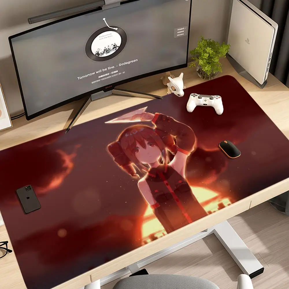 

Mouse Pad UTAU Synth V Kasane Teto 1200x600 Hot Anime Taro Sakamoto Days XXL Large Gaming Non-slip Office Keyboard Mats Desk Mat