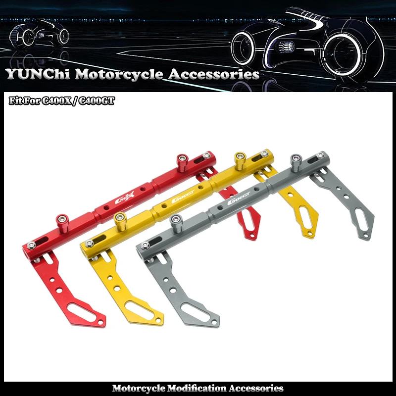 Fit For BMW C400X C400GT C400 X GT Motorcycle Handlebar Mutifunctional Cross Bar Steering Damper Balance Lever