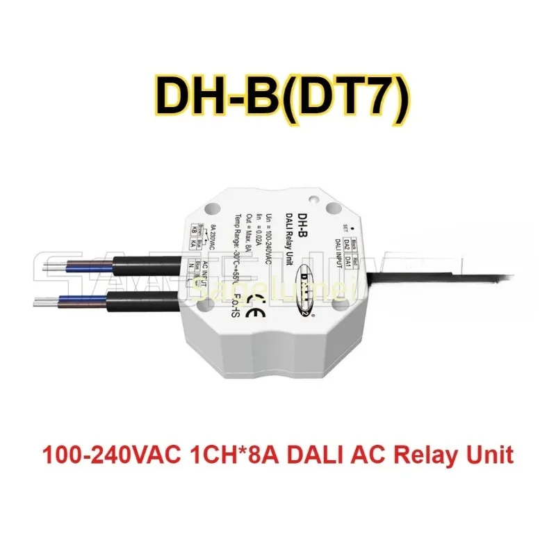 DALI Triac AC Dimmer Relay Unit 1CH Max 8A Push Switch 100‑240VAC 150‑360W Reference DT‑C DT4 DH‑B DT7