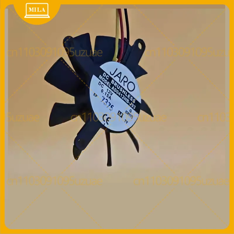 Cooling Fan For JARO AD0412HB-J93 DC12V 0.15A 3PIN New