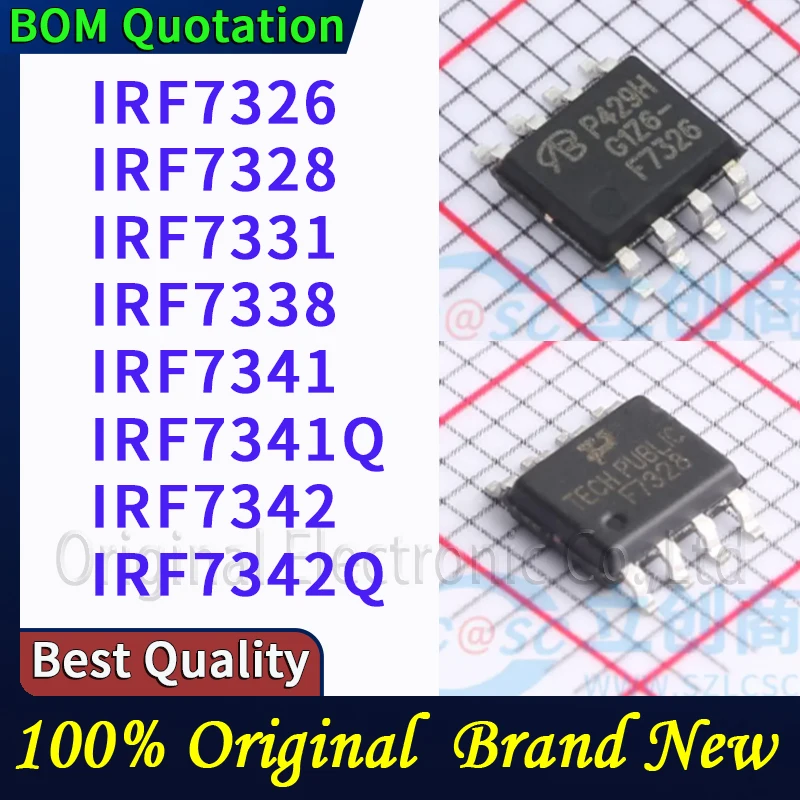 5pcs/lot IRF7326 IRF7328 IRF7331 IRF7338 IRF7341/IRF7341Q IRF7342 IRF7342Q In stock Original High quality