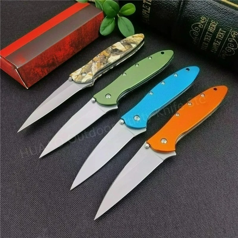 

The new KS1660 Ken onion and leek Flipper folding knife 14c28n blade carbon fiber processing outdoor camping knife men's gift
