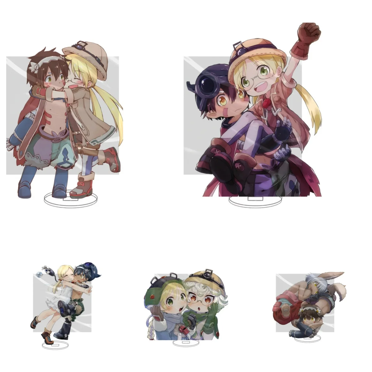 10CM HOT Anime From the Abyss Acrylic Cosplay Charm Characters Ornament Accessories Good Christmas Gifts