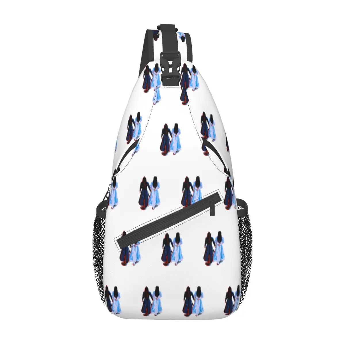 The Untamed WangXian-Bolso cruzado para el pecho, bandolera de hombro, mochila de viaje, senderismo, Daypacks, Lan Wangji