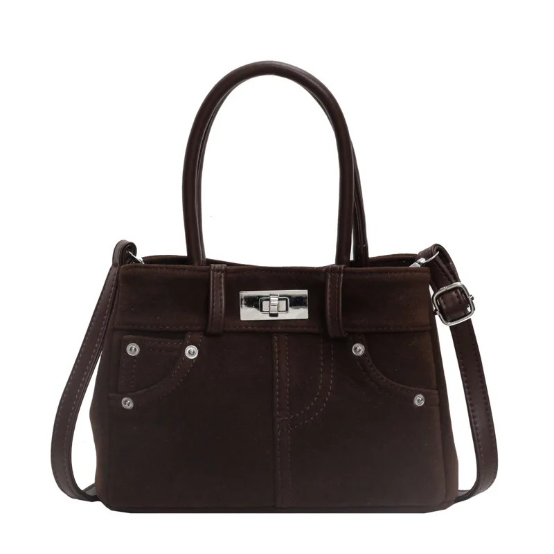 حقائب كروس ريترو للنساء حقائب كتف بسيطة عصرية ومحفظة وحقيبة يد مصممة حقائب الأم للأطفال للفتيات SUмка