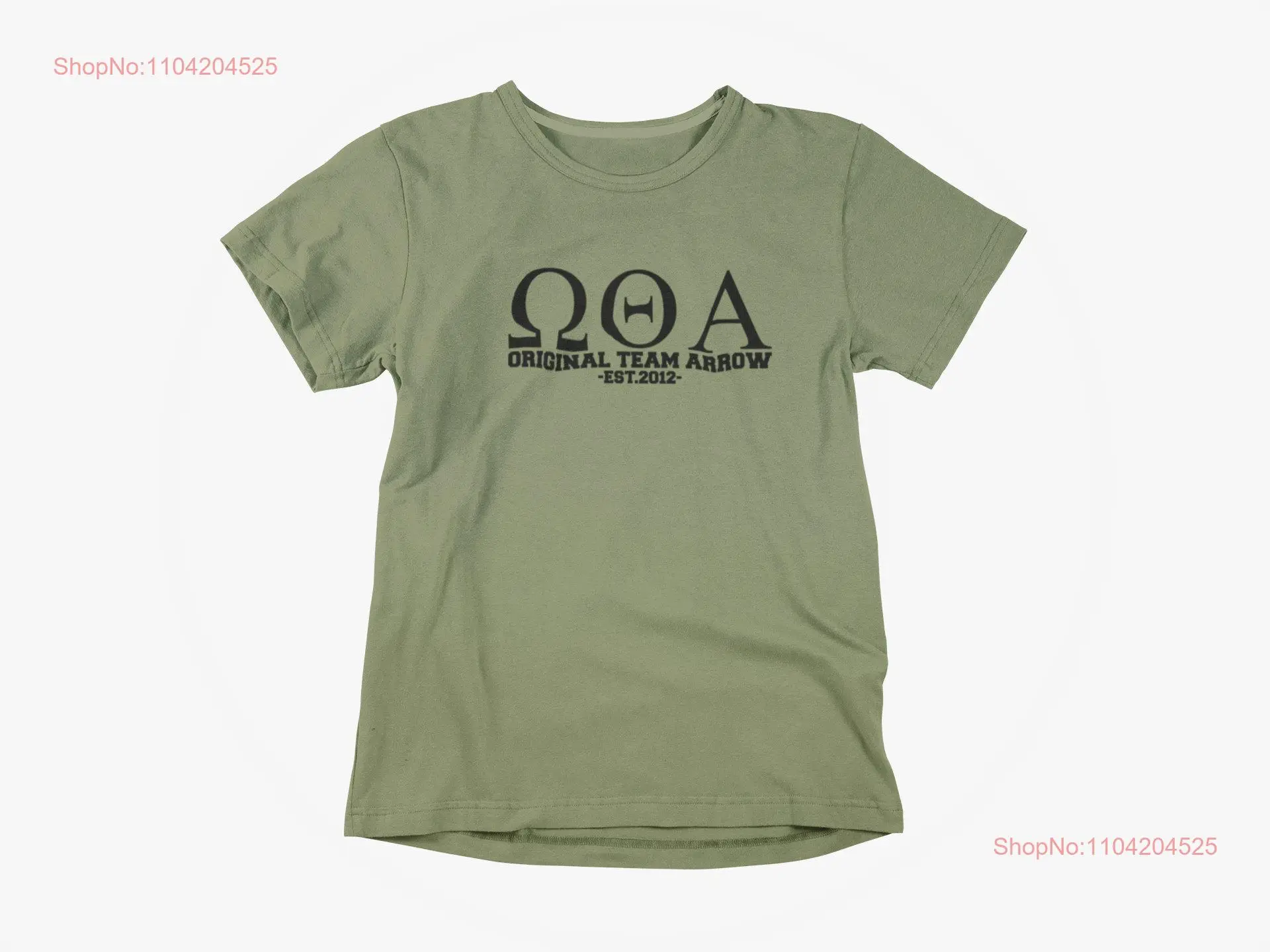 Arrow inspired T Shirt OTA Original Team Adult available in a variety of colors long or short sleeves